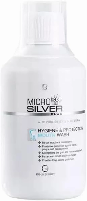 LR Health&Beauty MICROSILVER Plus Mouth Wash with Silver Sensitive Teeth 300 ml./10.1 fl.oz