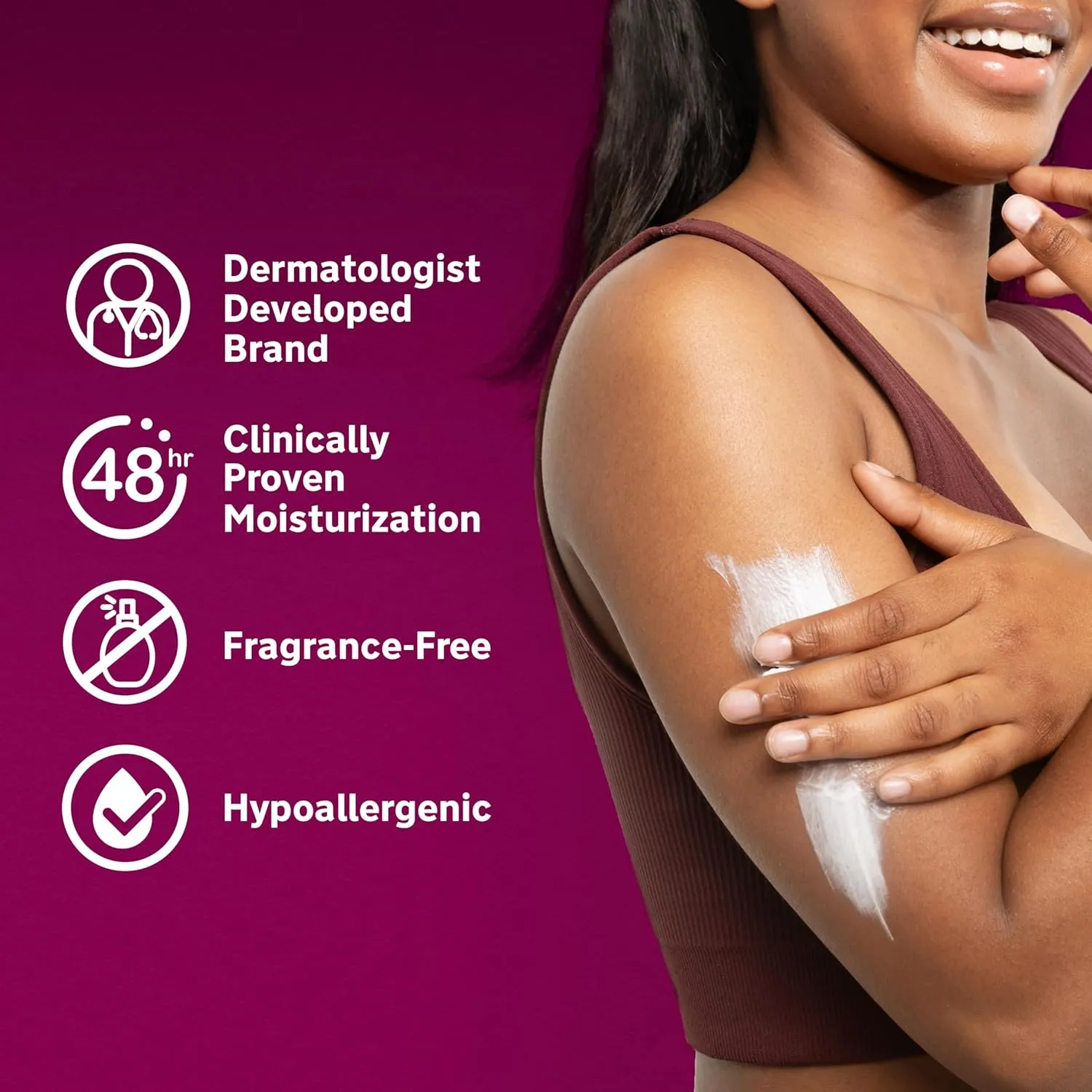 Lubriderm Advanced Therapy Fragrance Free Moisturizing Hand & Body Lotion   Pro-Ceramide with Vitamins E & Pro-Vitamin B5, Intense Hydration for Extra Dry Skin, 16 fl. oz, 2 Pack