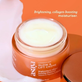 Luminous Love Glow & Lift Creme, Brightening Face Moisturizer with Vitamin C, Peptides & Niacinamide, 1.6 oz