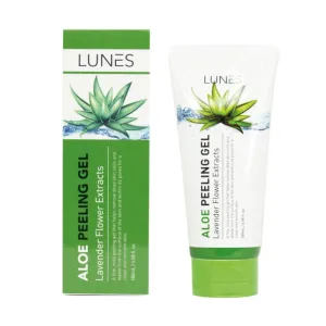 LUNES Aloe Peeling Gel! A Mild Peel Solution & Deep Cleansing 180 ml/ 6.08 fl. Oz. Korean Products