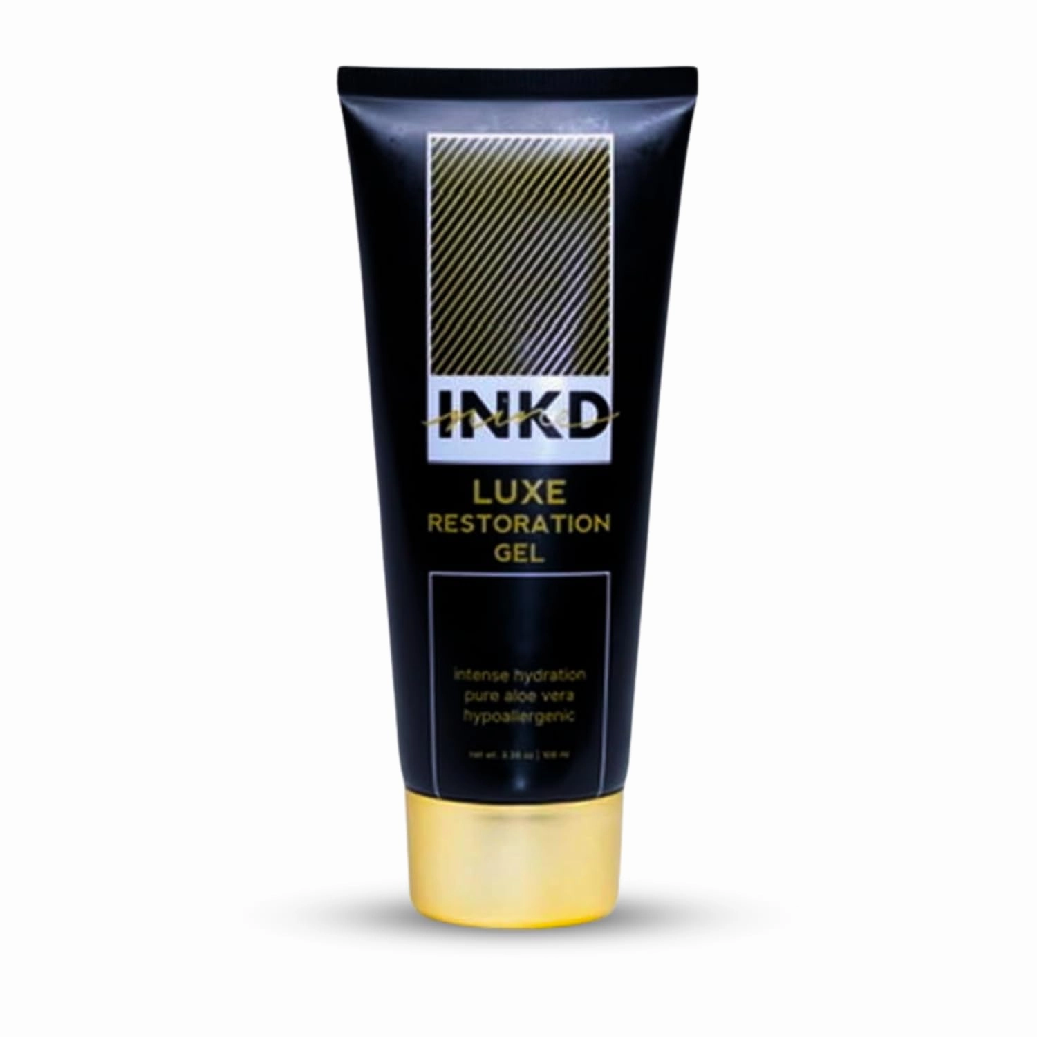 LUXE Restoration Gel for Tattoo Healing, 3.4fl oz for Dry and Sensitive Skin, Vegan, Cruelty-Free, Made in USA