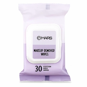 MA.RS Makeup Remover Wet Wipes for Face | 30 Cotton Soft Wipes | Hydrating & Refreshing | Enriched with Green Tea & Aloe Vera Extract | Soothing & Maintains pH Balance | Gentle on Skin