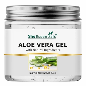 MAHANT Aloe Vera Gel For Face, with Pure Aloe Vera & Vitamin E for Skin and Hair - 200ml