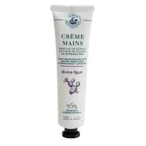 Maison du Savon La de Marseille - French Organic Prickly Pear Hand Cream with Divine Fig - Shea Butter and Coconut Oil - Nourishing - Moisturising for Dry Hands - 1 oz