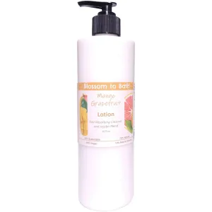 Mango Grapefruit Lotion (16 ounce) - Natural Fragrance - Absorbs Quickly with a Fresh Tropical Scent