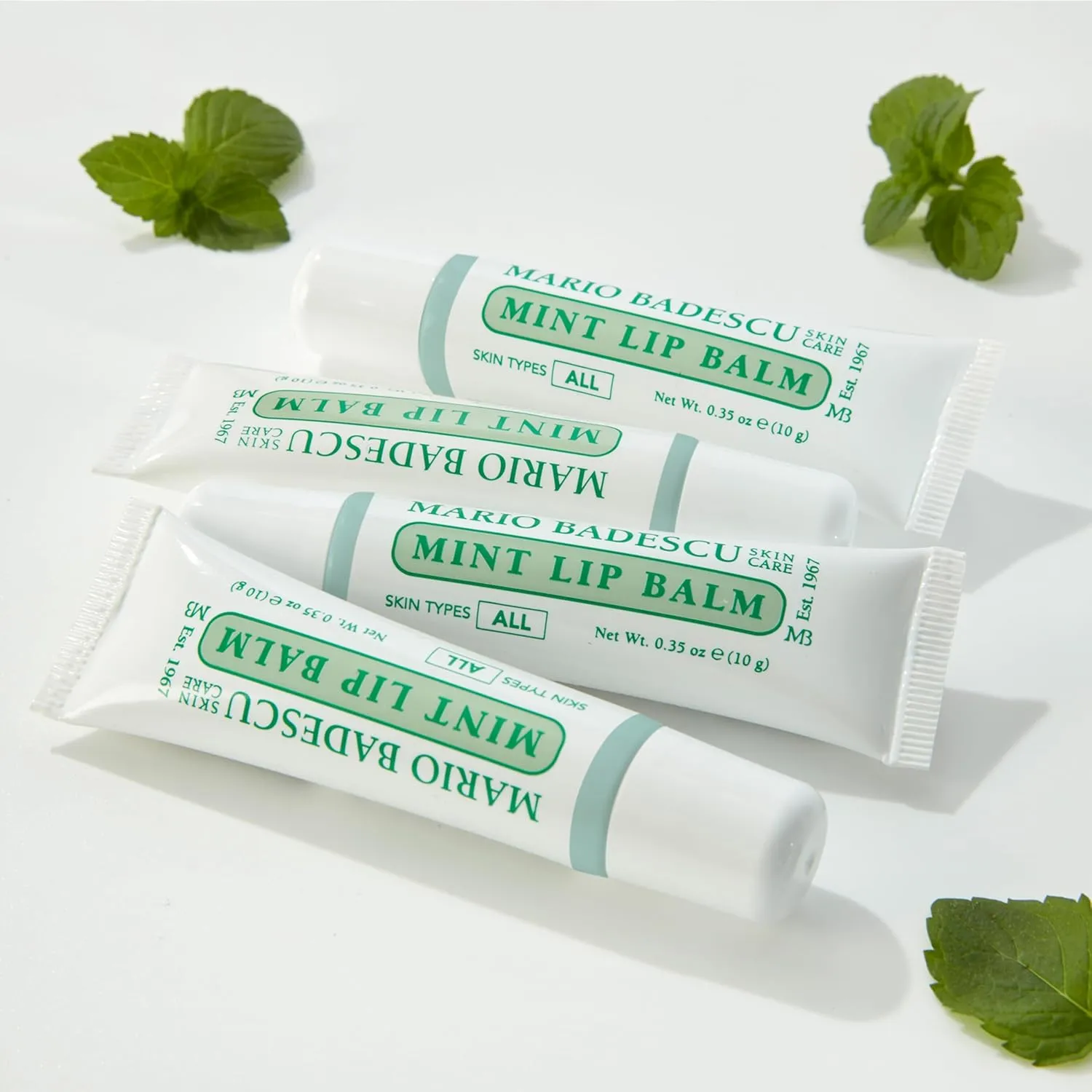Mario Badescu Moisturizing Lip Balm for Dry Cracked Lips, Infused with Coconut Oil and Shea Butter, Ultra-Nourishing Lip Care Moisturizer for Soft, Smooth and Supple Lips