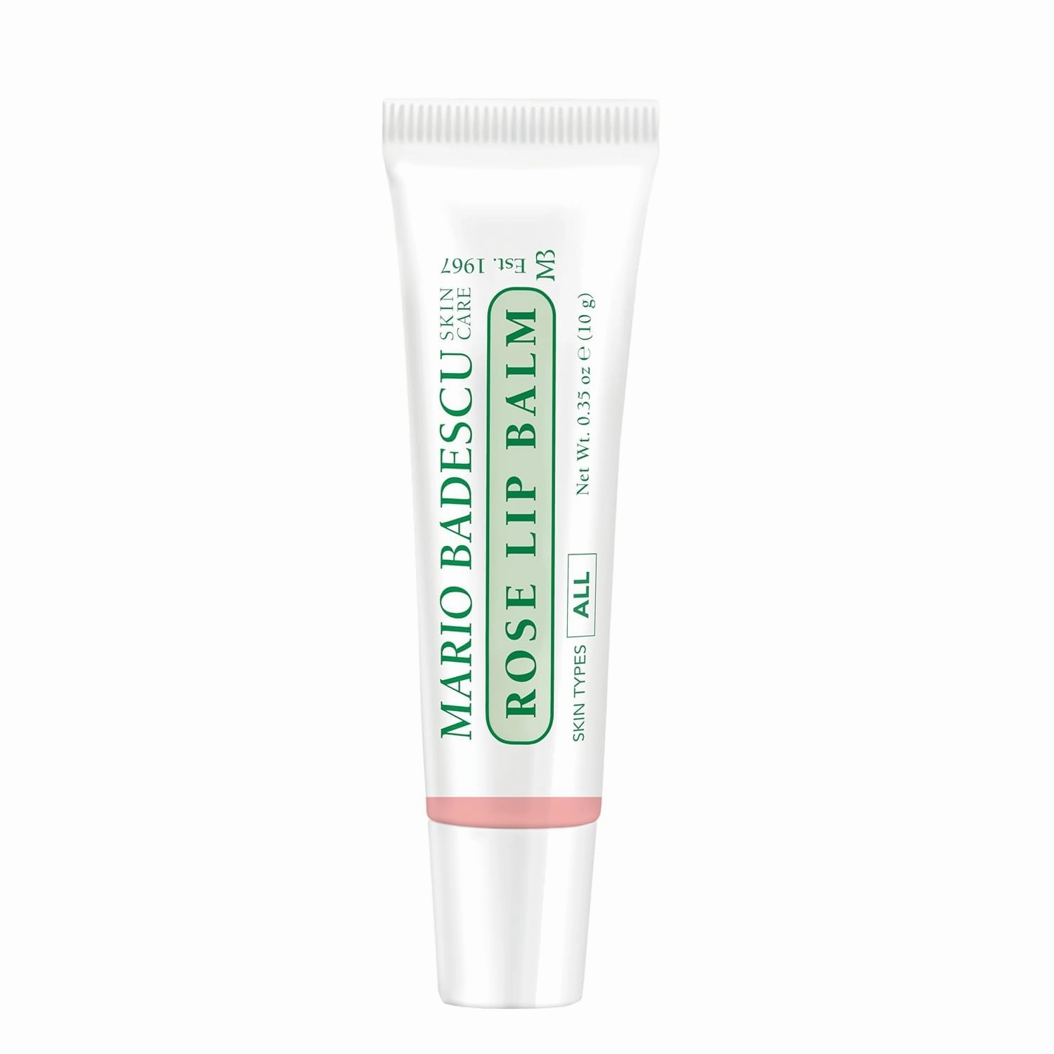 Mario Badescu Moisturizing Lip Balm for Dry Cracked Lips, Infused with Coconut Oil and Shea Butter, Ultra-Nourishing Lip Care Moisturizer for Soft, Smooth and Supple Lips