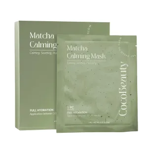 Matcha Mask – Calming Peel Off Mask for Face – Deep Cleansing & Hydrating Green Tea Facial Mask for Smooth, Radiant Skin (4 units)
