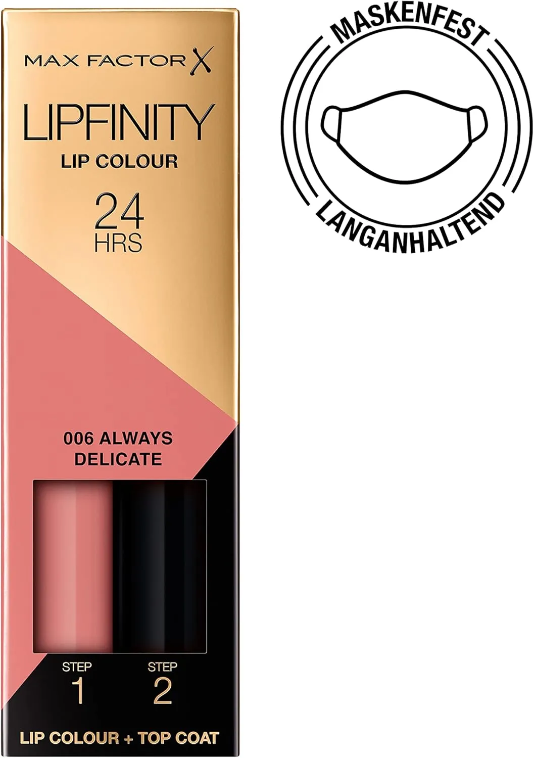 Max Factor Lipfinity, No. 006 Always Delicate, 4.2 Gram