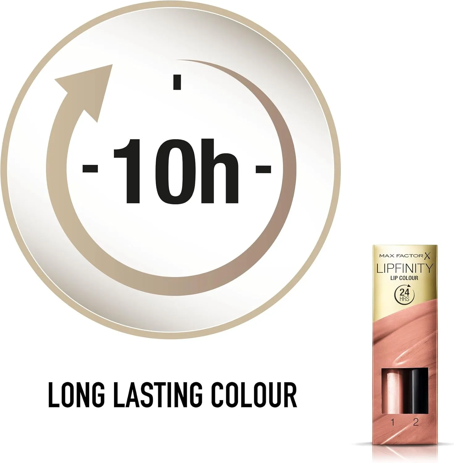 Max Factor Lipfinity, No. 006 Always Delicate, 4.2 Gram