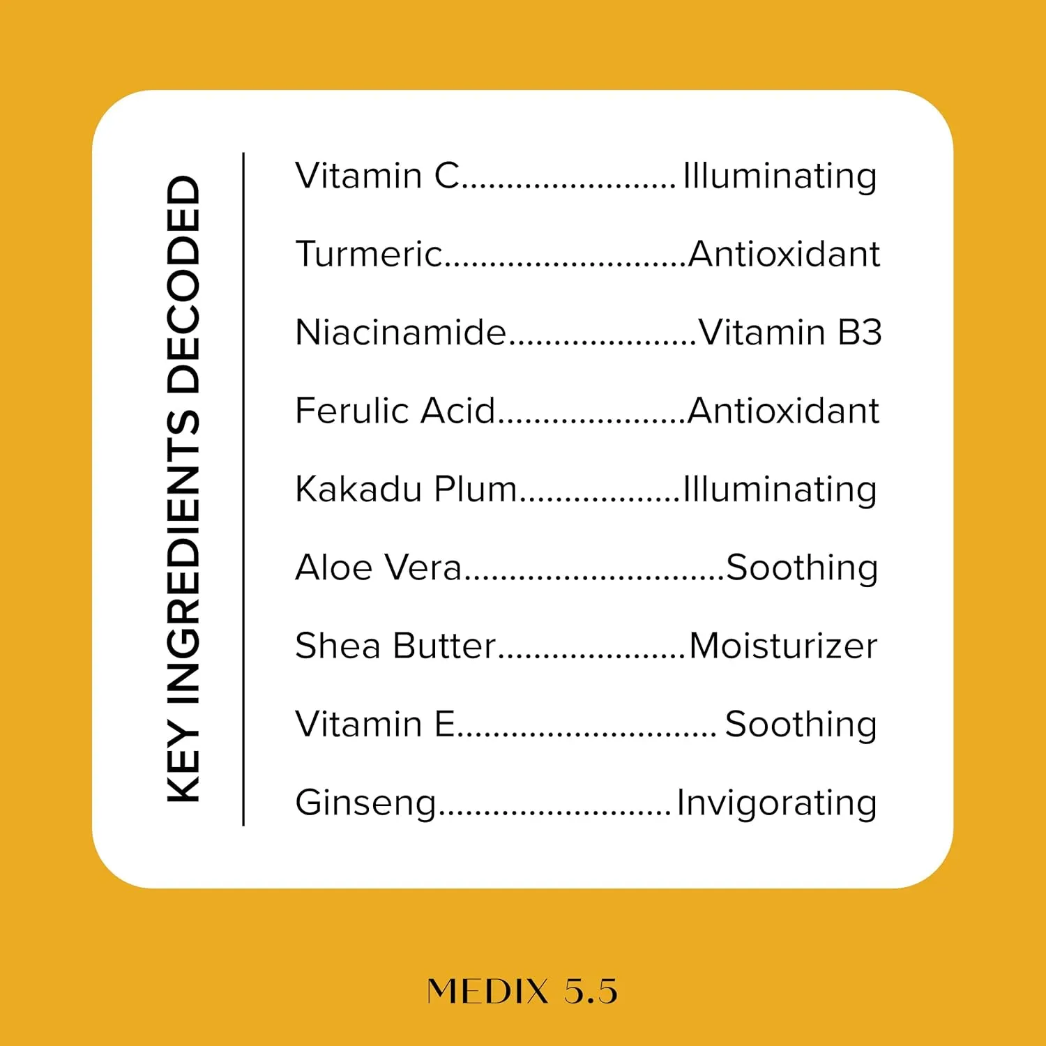 Medix 5.5 Vitamin C Cream Brightening Body Lotion & Face Moisturizer | Anti Aging Vitamin C Lotion For Women & Men Helps Soften The Look Of Dark Spots, Wrinkles, & Uneven Looking Skin Tone, 15 Fl Oz