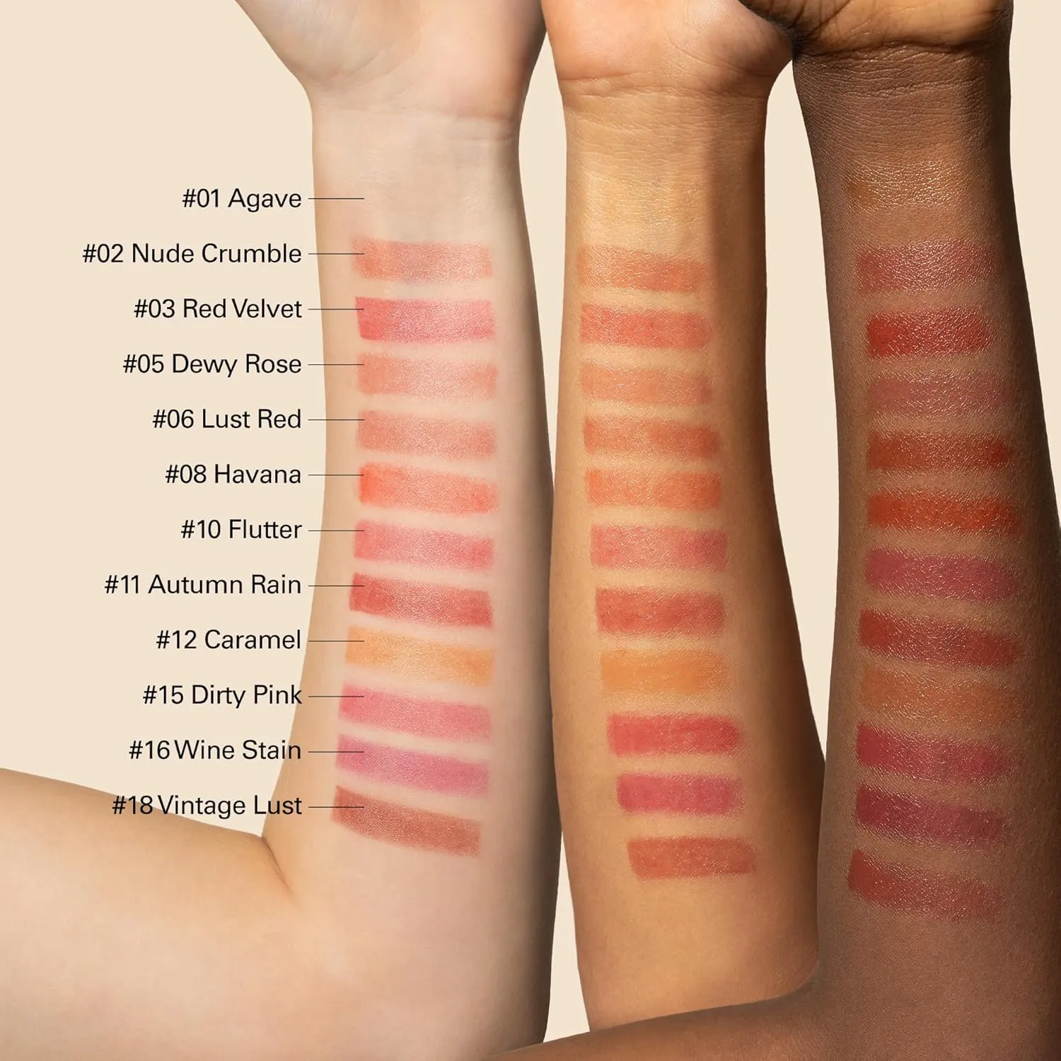 Melixir Vegan Lip Butter #11 Autumn Rain(Tinted) ( 11 more colors), Bee Free, Petrolatum Free, Deep Nourishing Plant-Based Vegan Chapstick, Lip Balm for Dry, Cracked and Chapped Lips