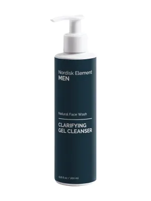 Men’s Face Cleanser with Aloe & Plum | Gentle Plant-Based Formula Suitable for All Skin Types | Hydrating & Non-Drying | Paraben-Free | 6.76 Fl Oz