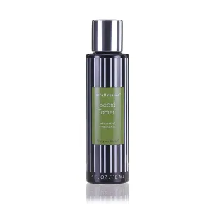 MGA Vegan Beard Tamer - Scruff Rescue Beard Conditioning Balm for Men | Balm Nourishes Underlying Skin & Controls Coarse, Unruly or Prickly Whiskers | Non Greasy | Masculine Wood & Citrus 4OZ