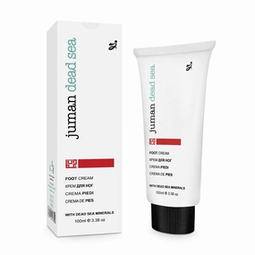 Mineral Rich Foot Cream with Dead Sea Minerals – Hydrating Foot Cream for Cracked Heels & Dry Skin, with Aloe Vera, Salicylic Acid & Urea – Softens, Moisturizes & Heals Dry Feet – 3.38oz