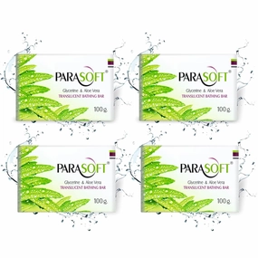 Moisturising Cleansing Body Soap For Dry Skin with Goodness of Aloe Vera & Glycerine For Purification, Sensitive Skin Friendly -100 gm (Pack of 4)