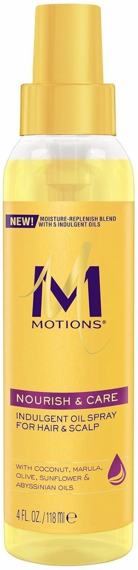 Motions Weightless Daily Oil Spray for Scalp and Hair, 4 Ounce