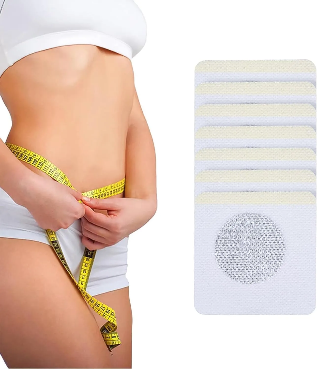 Mugwort Belly Patch for Men and Women with Natural Plant Extracts-Comfortable and Safe Belly Stickers-120Pcs,3.84oz