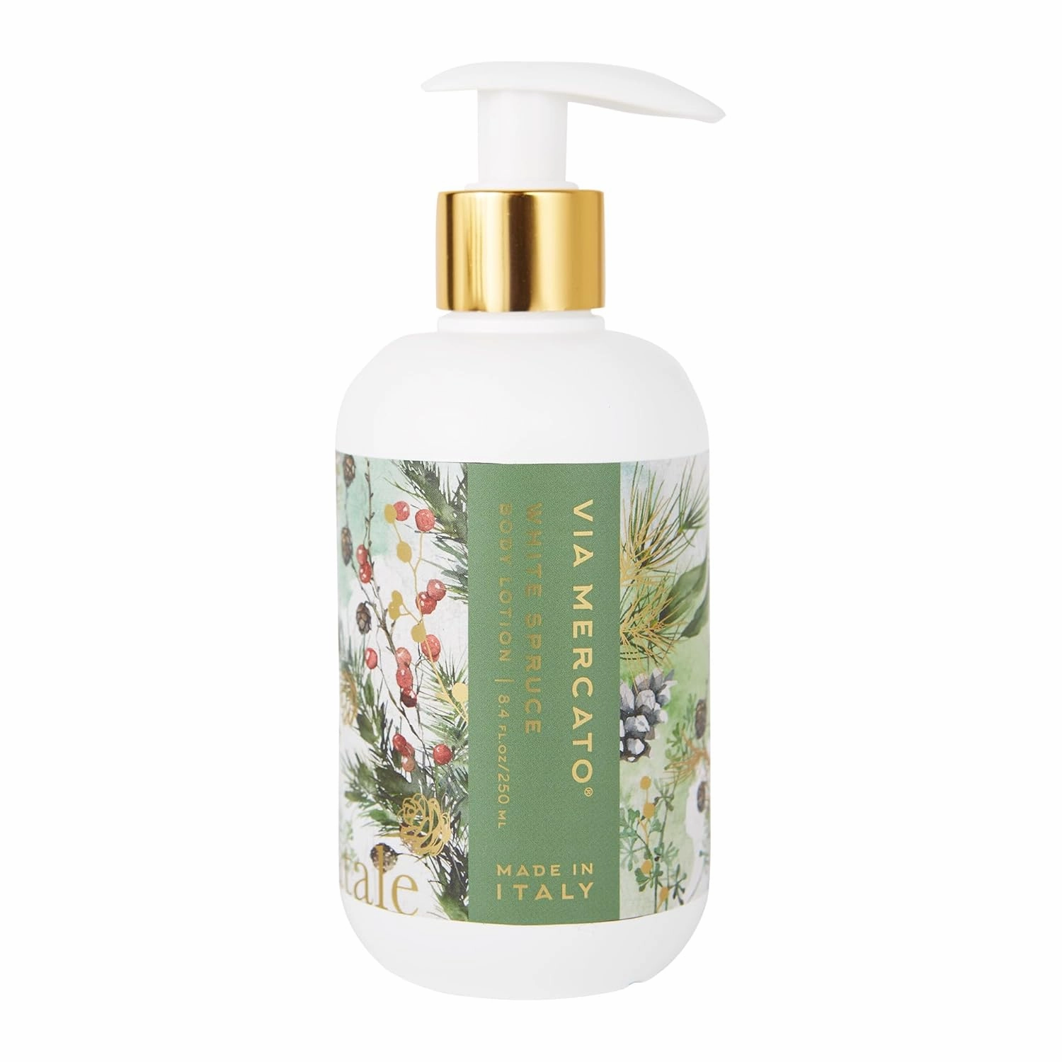 Natale 8.4 Fl Oz Body Lotion, Moisturizing, Non-Greasy Formula, White Spruce