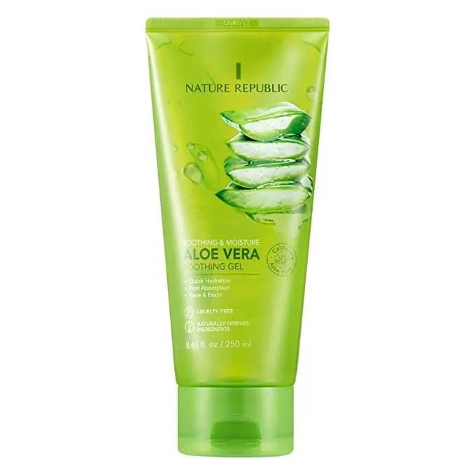 Nature Republic Soothing & Moisture Aloe Vera 92% Soothing Gel Tube