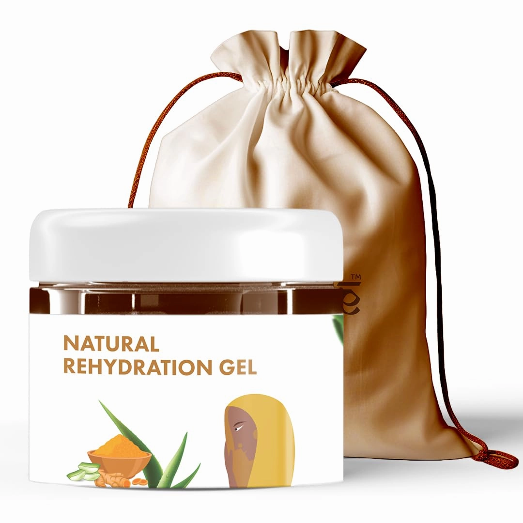 Nature Turmeric & Aloe Vera Gel | Natural Skin Care for Hydration & Soothing Relief | Gel Facial Moisturizer | No Fragrance | Hand & Face Moisturizer | Lightweight (100ml)