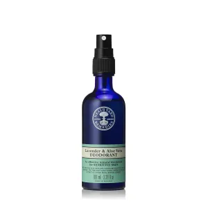 Neal's Yard Spray Deodorant with a Blend of Cleansing Extracts & Essential Oils for All Skin Types, Aluminum & Cruelty Free, Lavender & Aloe, 100mL