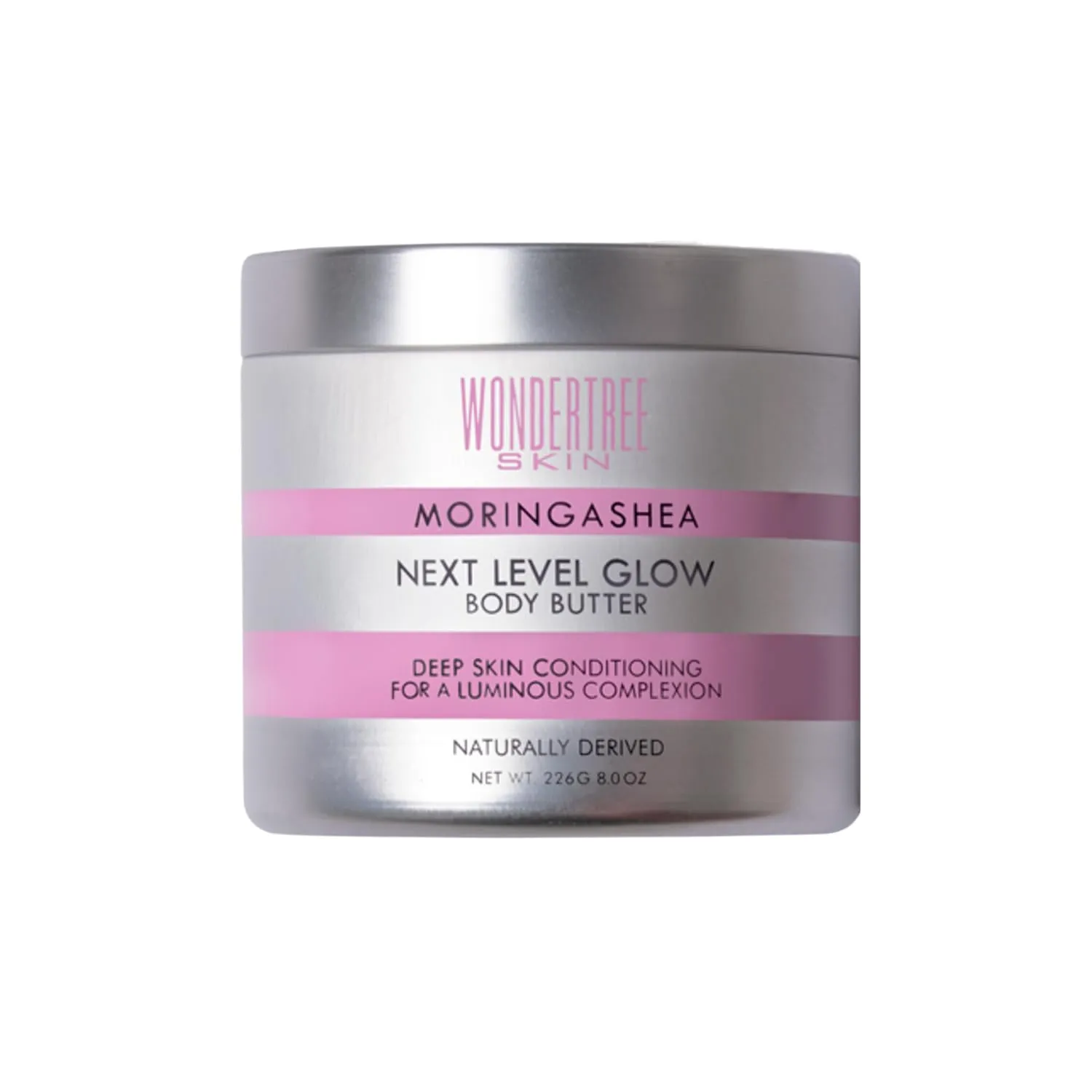 Next Level Glow Body Butter Created For Melanin-Rich Skin | Naturally Derived Ingredients | Moringa Oleifera, Shea Butter, Hyaluronic Acid & Flower Extract | Mango Citrus Scent (8oz)