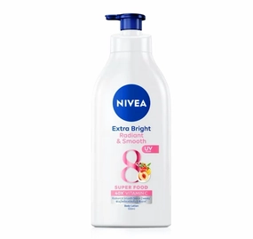 NIVEA Extra Radiant & Smooth Body Lotion, Deep White Essence, Vitamin C with UV Filter, 18.6 fl oz