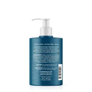 Oars   Alps Hydrating Liquid Hand Soap, Made with Coconut Oil & Aloe Vera to Moisturize Dry Hands, Gentle Hand Wash with Vitamin E, California Coast Scent, 10 Fl. Oz Bottle (Pack of 2)
