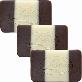 Oatmeal Cinnamon Handmade Bar Soap for Bath and Body, Palm Oil Free Moisturizing Vegan Natural Castile Soap made with Oatmeal, Cocoa & Shea Butter & Aloe for Eczema, Dry, Sensitive Skin(3 Pack)