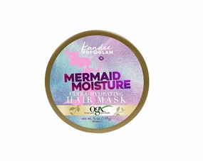 OGX Kandee Johnson Collection Mermaid Moisture Deep Conditioning Hair Mask for Color-Treated Hair, Sulfate-Free Surfactants Moisturizing Treatment for Dry Damaged Hair, 6 oz, Floral