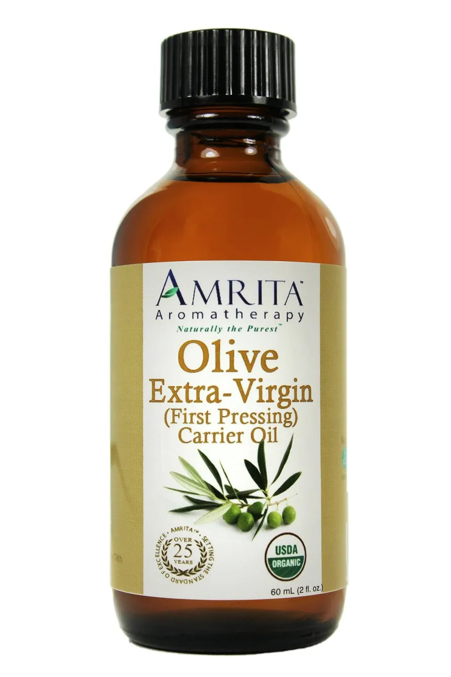 Organic Olive Oil, Extra Virgin - First Pressing Carrier Oil - A Base Oil for Aromatherapy, Massage, Essential Oils & More - Size: 240ML