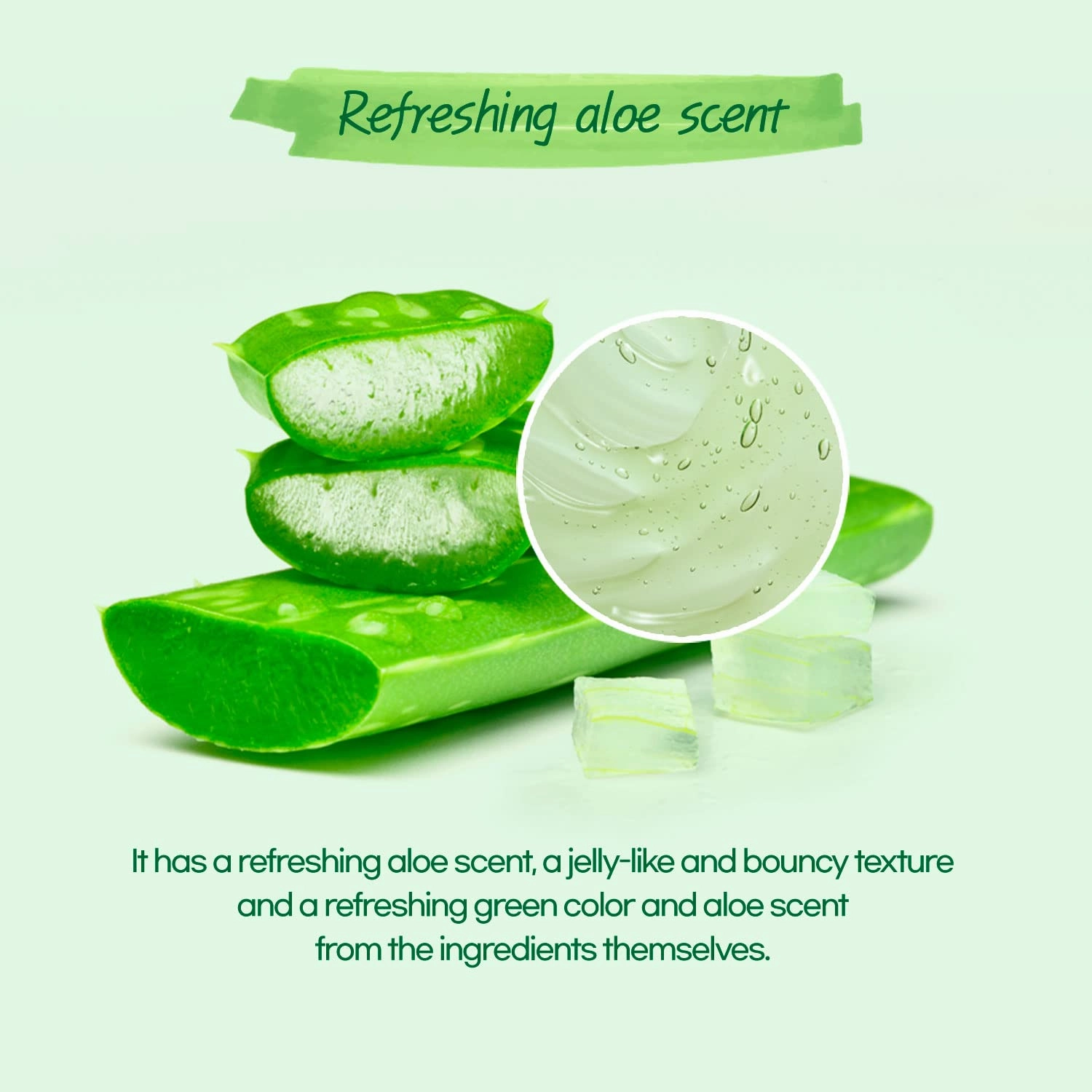 Organic Aloe Vera Soothing Gel (3 Pack   30 Pouches) - Natural Moisturizer for Skin and Hair, Effective for Sunburns, Razor Burns, and Gentle, Non-Greasy, Perfect for DIY Skincare [Made in Korea]