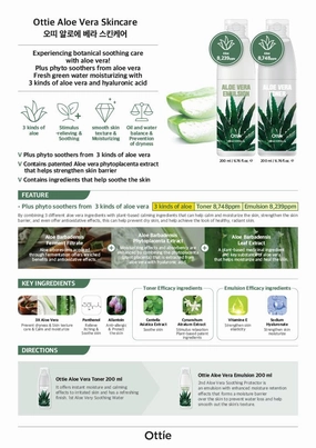 Ottie Aloe Vera Soothing Gel 150ml