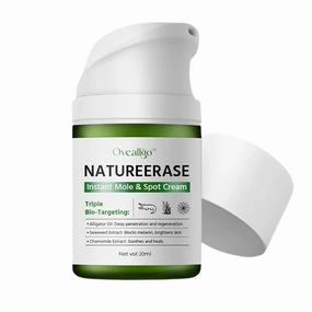 Oveallgo EXTRA NatureErase Instant Mole & Spot Cream, Professional Mole Remover, Oveallgo SUPER NatureErase Instant Mole & Spot Cream,Skin Repair, Natural Ingredients Suitable for All Skin Types(1 PC)