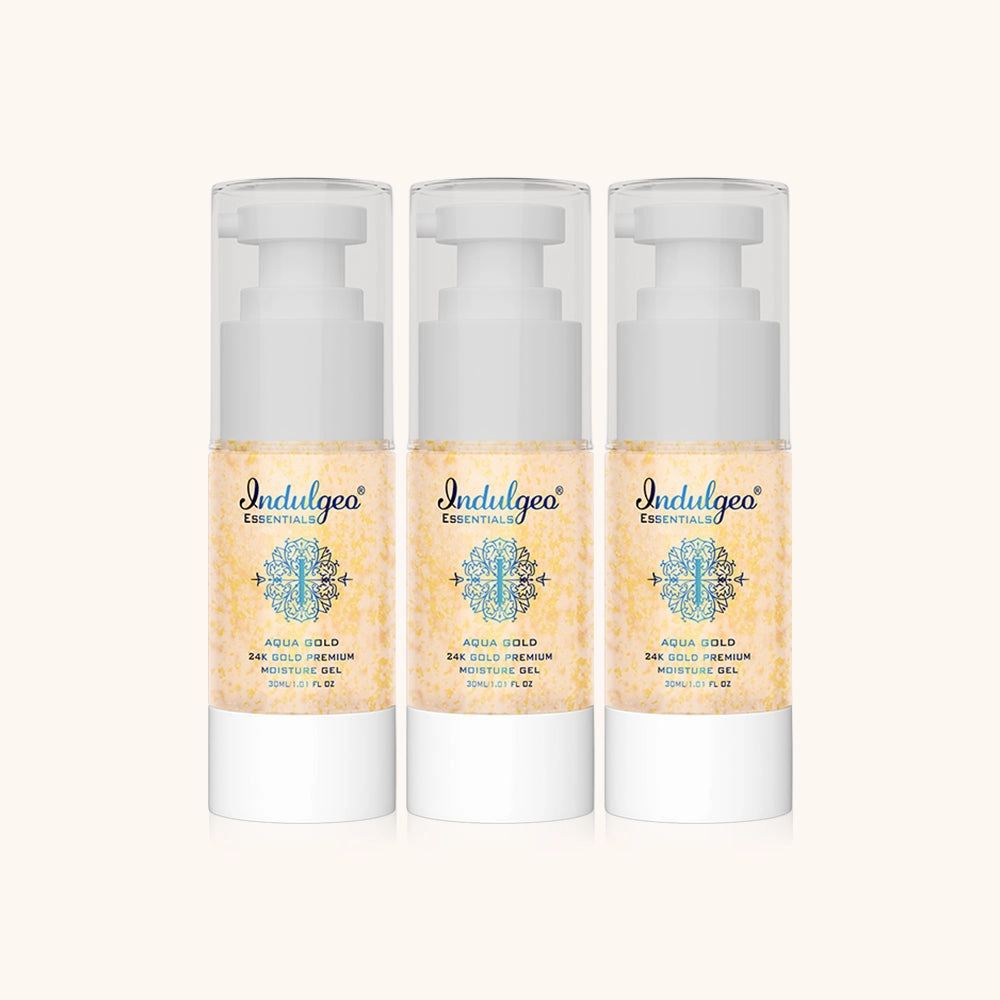 Pack Of 3 : Aqua 24k Gold Premium Moisture Gel