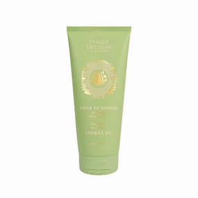 Panier des Sens – Shower Gel - Foaming Body Wash Women & Men - Moisturizing Body Soap with Shea Oil - 96% Natural Ingredients Body Care - Vegan Liquid Body Wash (Almond)