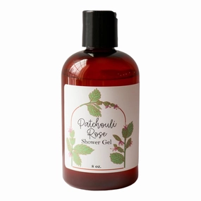Patchouli Rose Shower Gel 8 ounces