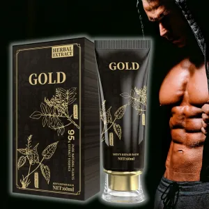 Performance Enhancing Gel – Men's Huge Gold Extra Strength Enlargement Gel for Men – Power Enlarge Gel for Increase Size, Thickness, Strength for Long-Lasting Results