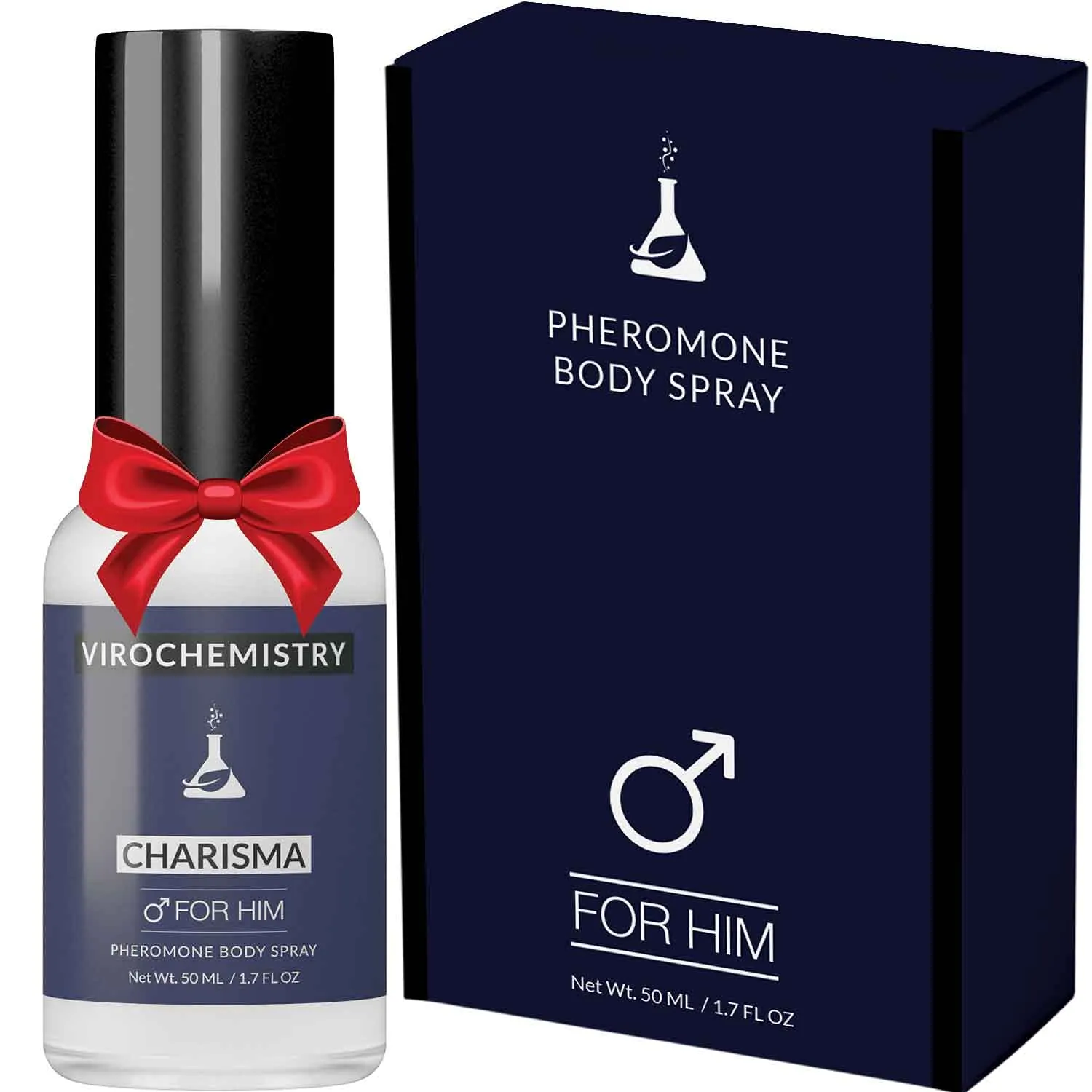 Pheromones to Attract Women for Men (Charisma) Body Spray - Bold, Extra Strength Human Pheromones Fragrance Body Spray - 50ml (Human Grade Pheromones to Attract Women)