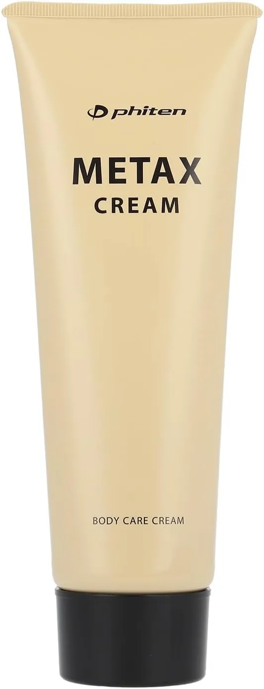 Phiten Metax Cream, Body Care Cream - Can be Used on The Whole Body (Face/Body/Legs), Massage, Relax, Body Care, Performance Support (8.82 Ounce (Pack of 1))