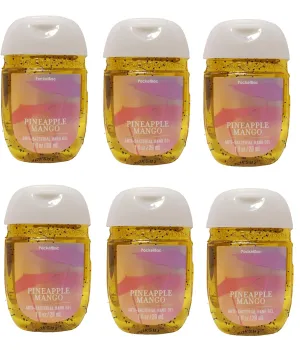 Pineapple Mango 6-Pack Hand Sanitizers by Bath   Body Works/White Barn
