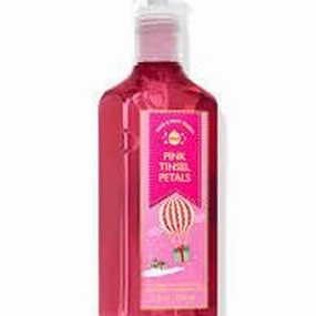 Pink Tinsel Petals Cleansing Gel Hand Soap by Bath Body Works, 8 fl oz / 236 mL, Full Size, Pack of 1