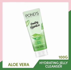 PONDS Jelly Cleanser with Vitamin B3 for Hydrated Skin 100g (Aloe Vera)