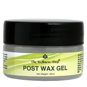 Post Wax Claming Gel | With Aloe Vera and Vitamin E | For Soothes Redness | Deeply Hydrates and Nourishing | Easy to Absorbs | Organic Ingredients | 50ML