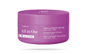 PUPA Milano All In One Nourishing Cream With Avocado And Coconut Oils - Versatile Moisturizer For Dry Skin - Provides Nourishment - Can Be Used All Over Body - Dermatologically Tested - 11.8 Oz