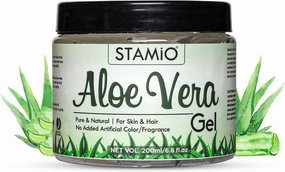 Pure Aloe Vera Gel for Face, Skin, Hair, DIY | Aloevera Multi-Purpose Beauty Gel | No Added Artificial Fragrance/Color | Men & Women | in Jar - 200 gm