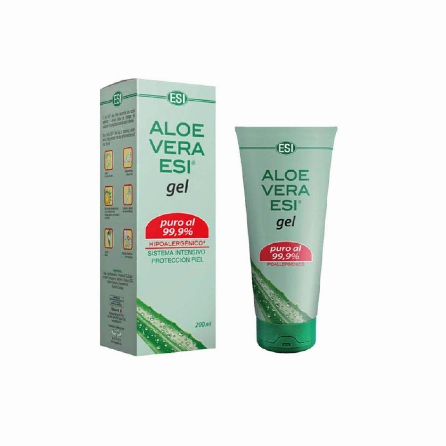 Pure Aloe Vera hydrating and nourishing gel 200ml for the skin