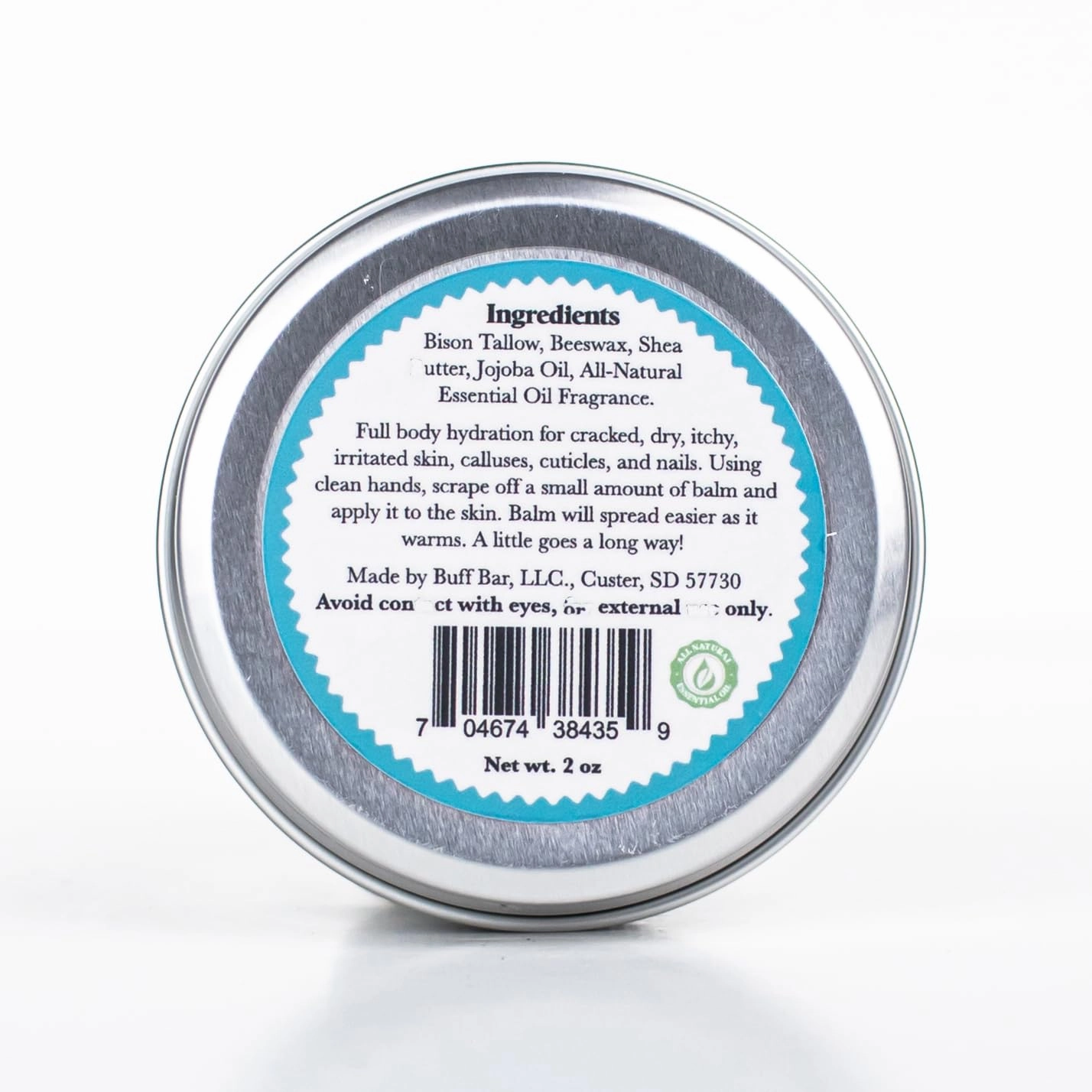 Pure Bison Tallow Balm, Mineral Pool - Scents of Himalayan Sea Salt, Moss, & Freesia - Body Butter, Hydrating, Naturally Derived, Replaces Lotion - Dry, Itchy Skin