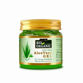 Pure Multipurpose Aloe Vera Gel For Face, Body & Hair, Non-Sticky Transparent Aloevera Gel For Glowing & Soothing Skin, Anti-Ageing & Acne, Suitable to All Skin Type - 175ml